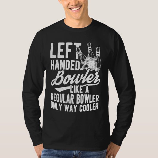 Bowling Ball Pin Bowler Strike Bowling Team Bowlin T-Shirt (Vorderseite)