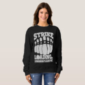 Bowling Ball Pin Bowler Strike Team Bowling Alley  Sweatshirt (Vorne ganz)