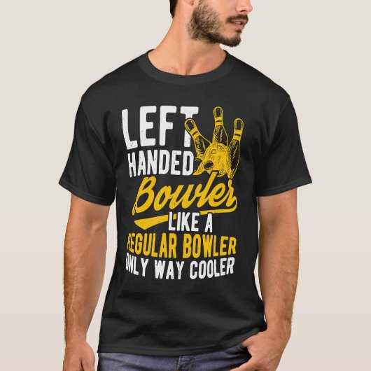 Bowling Ball Pin Bowler Strike Team Bowling Alley T-Shirt (Vorderseite)