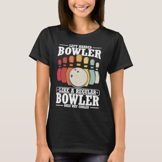 Bowling Ball Pin Bowler Strike Team Bowling Alley  T-Shirt (Vorderseite)