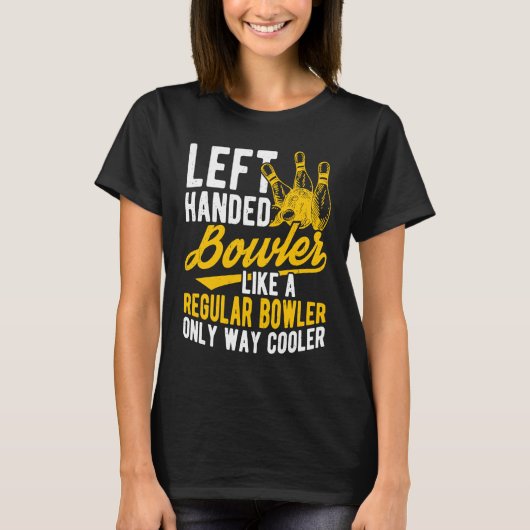 Bowling Ball Pin Bowler Strike Team Bowling Alley  T-Shirt (Vorderseite)