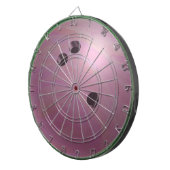 Bowling Ball Pink Dartscheibe (Vorderseite rechts)