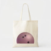 Bowling Ball Pink Tragetasche (Vorne)