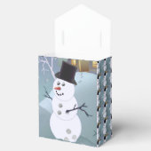 Bowling Ball Snowman Weihnachten Geschenkschachtel (Geöffnet)