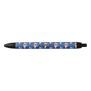 Bowling Ball Strike Skittles Muster personalisiere Kugelschreiber
