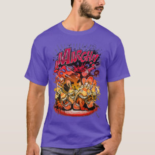 Bowling Ball Strikende Buttone Funny Bowling Ball  T-Shirt
