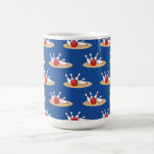 Bowling Ball Strikte Skittles Muster Kaffeetasse (Mittel)