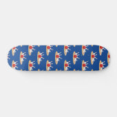 Bowling Ball Strikte Skittles Muster Skateboard (Horizontal)