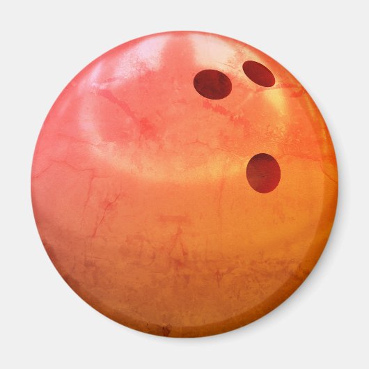 Bowling Ball Team Magnet (Vorne)