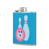 Bowling Ball und Buttone Flachmann (Links)