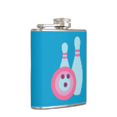 Bowling Ball und Buttone Flachmann (Rechts)