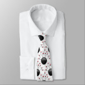 Bowling Ball und Buttone Krawatte (Gebunden)