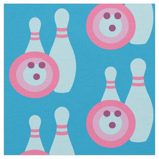 Bowling Ball und Buttone Stoff (Nahaufnahme)