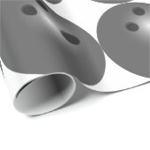 Bowling Ball Wrapping Paper Geschenkpapier (Rolleneckpunkt)