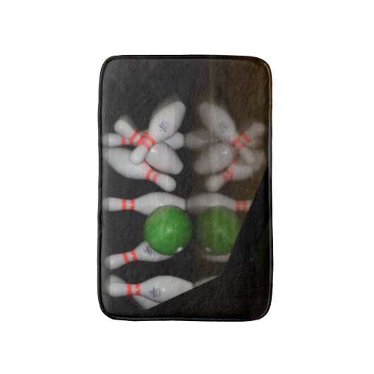 Bowling Bath Mat Badematte (Vorderseite Vertikal)