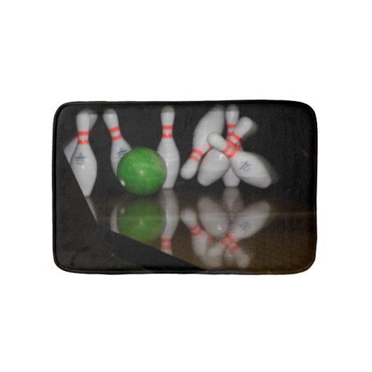 Bowling Bath Mat Badematte (Vorderseite)