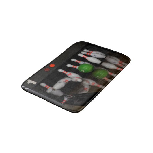 Bowling Bath Mats Badematte (Schrägansicht)