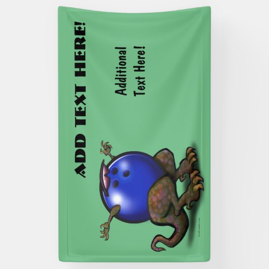 Bowling Beast Banner (Vertikal)
