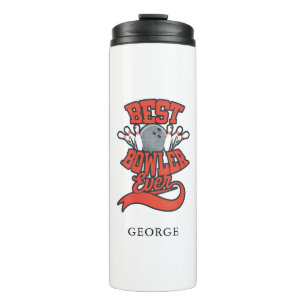 Bowling Best Bowler je Personalisierte Neuheit Thermosbecher