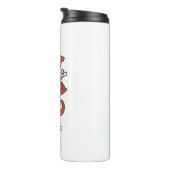 Bowling Best Bowler je Personalisierte Neuheit Thermosbecher (Nach rechts gedreht)