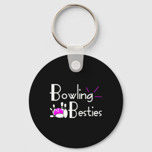 Bowling Besties Best Friends Damenliga  Schlüsselanhänger