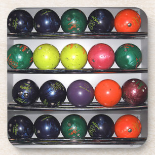Bowling Beverage Coaster Getränkeuntersetzer