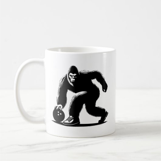 Bowling Bigfoot Kaffeetasse (Links)