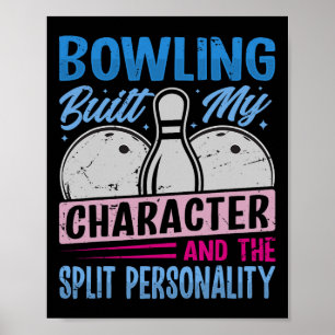 Bowling bildete meinen Charakter - Die gespaltene  Poster