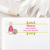 Bowling Birthday Address Label (Insitu)