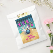 Bowling Birthday Favor Bag - Girl Geschenktütchen (Versiegelt)