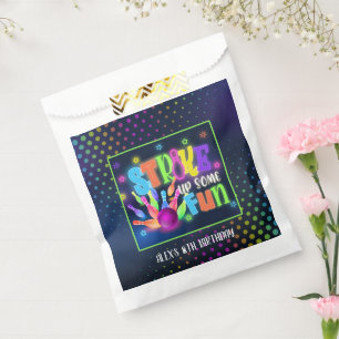 Bowling Birthday Gefallen Bag - Spaß machen Geschenktütchen