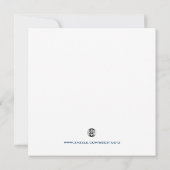 Bowling Birthday Party Einladung (Rückseite)