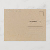 Bowling Birthday Party Einladungspostkarte (Rückseite)