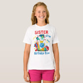 Bowling Birthday Shirt Sister First Birthday (Vorne ganz)