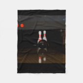 Bowling Blanket Fleecedecke (Vorderseite)