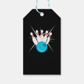 Bowling Bliss Geschenkanhänger (Rückseite)