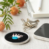 Bowling Bliss Schlüsselanhänger (Seite)