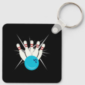 Bowling Bliss Schlüsselanhänger (Rückseite)