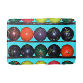 Bowling Blitz Badematte (Vorderseite)