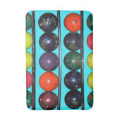 Bowling Blitz Badematte (Vorderseite Vertikal)