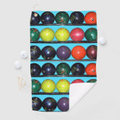 Bowling Blitz Golfhandtuch (Insitu)