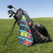 Bowling Blitz Golfhandtuch (Gras)