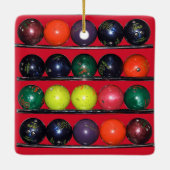 Bowling Blitz Keramikornament (Rückseite)