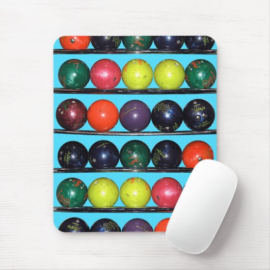 Bowling Blitz Mousepad (Mit Mouse)