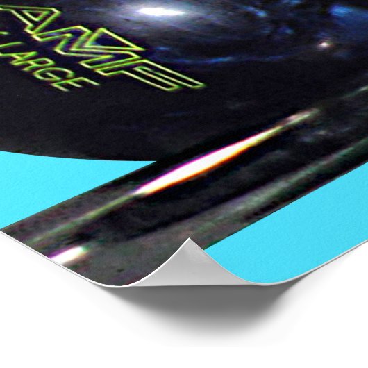 Bowling Blitz Poster (Ecke)