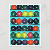 Bowling Blitz Postkarte (Vorderseite)