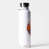 Bowling Bones � Lustiger Sport-Schädel Trinkflasche (Rechts)