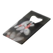 Bowling Bottle Opener Geldbeutel Flaschenöffner (Vorderseite Schrägansicht)