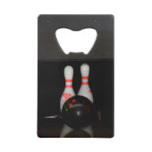 Bowling Bottle Opener Kreditkarten Flaschenöffner (Rückseite)