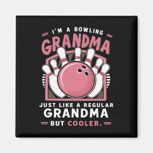 Bowling Bowler Bowling Byll Lustig Magnet
